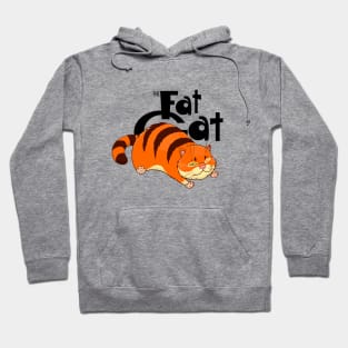 Fat red cat Hoodie